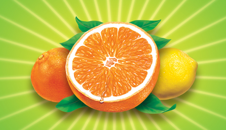 laranjas, tangerinas e limões