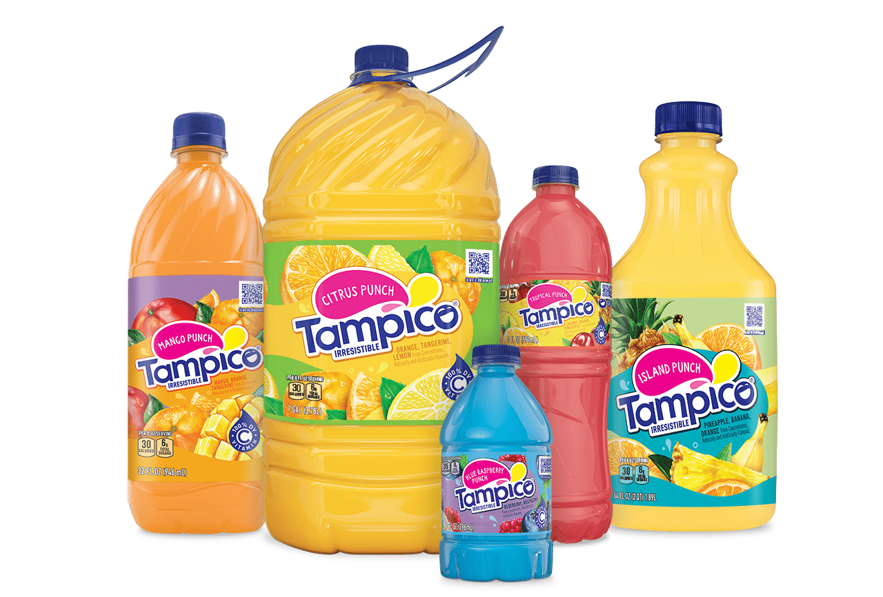 Fruit punch bottles