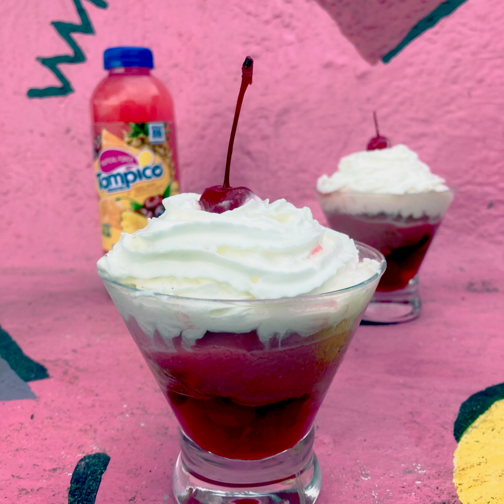 Tropical Cherry Bomb Cheesecake Mousse Tampico Beverages