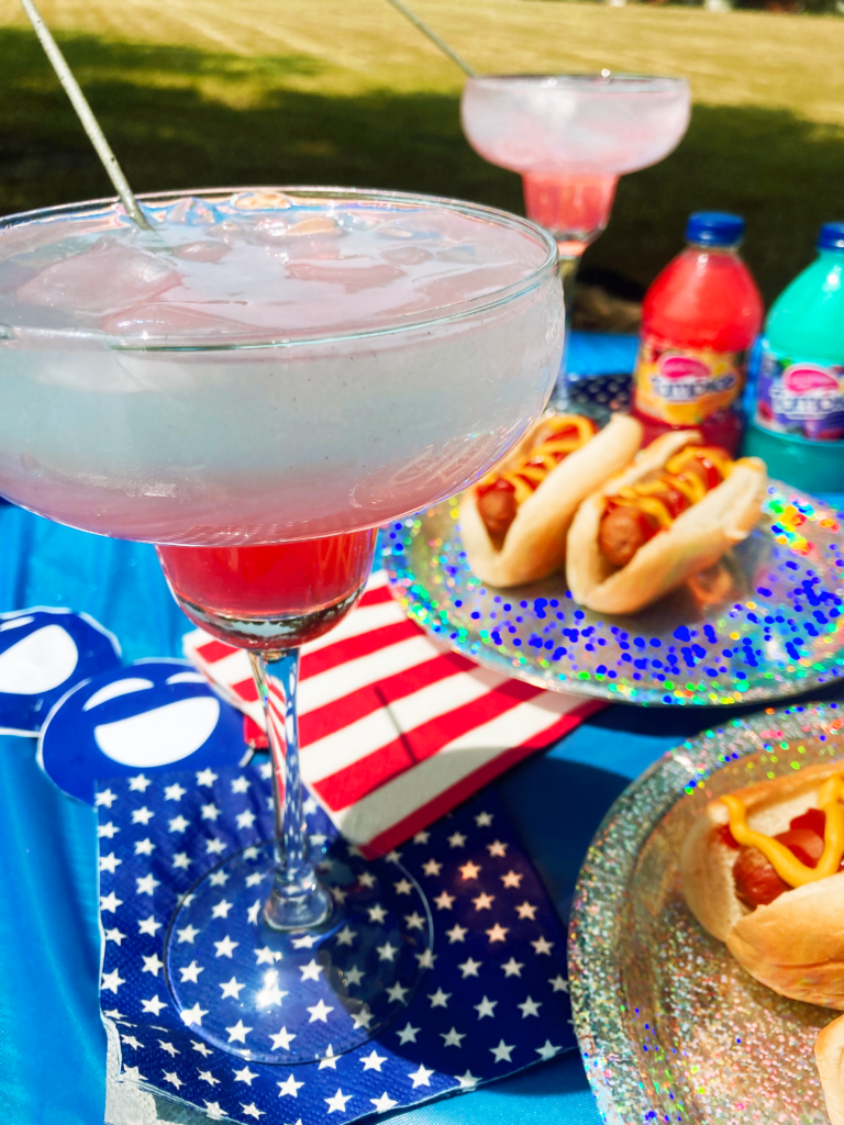 Shimmering Fireworks Mocktail - Tampico Beverages